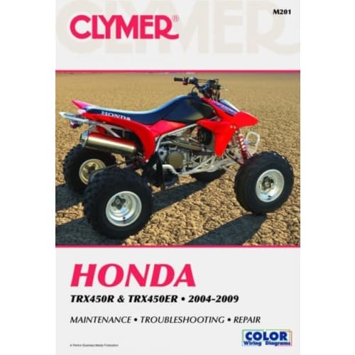Honda TRX450 Series ATV (2004-2009) Service Repair Manual (häftad, eng)