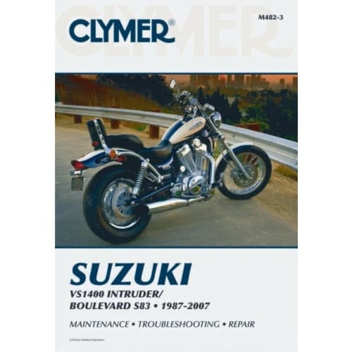 Suzuki VS1400 Intruder / Boulevard S83 Motorcycle (1987-2007) Service Repair Manual (häftad, eng)