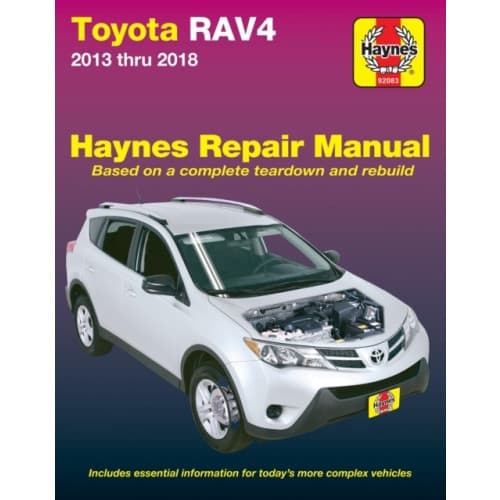 TOYOTA RAV4 2013 - 18 (häftad, eng)