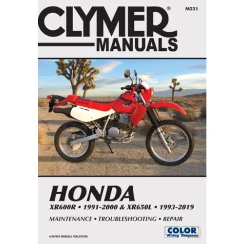 Honda XR600R (91-00) XR650L (93-19) Service and Repair Manual (häftad, eng)