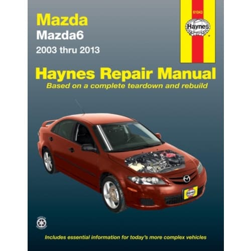 Mazda6 (2003-2013) Haynes Repair Manual (USA) (häftad, eng)