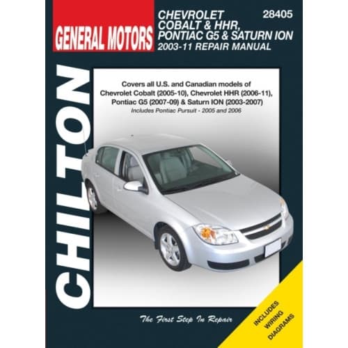 GM Chevy Cobalt, HHR/Pontiac G5 & Saturn Ion (2005-2010) (häftad, eng)