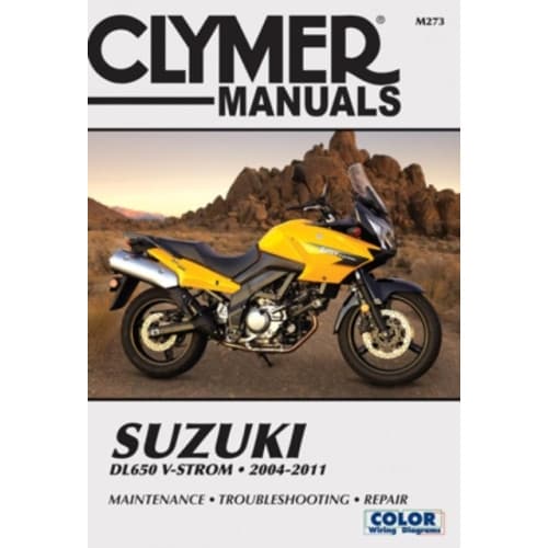Suzuki DL650 V-Strom Motorcycle (2004-2011) Service Repair Manual (häftad, eng)