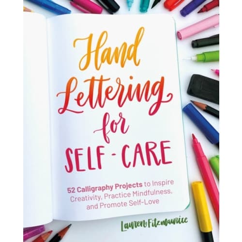 Hand Lettering For Self-care (häftad, eng)