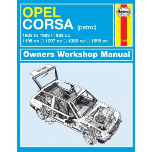 Opel Corsa Petrol (83 - Mar 93) Haynes Repair Manual (häftad, eng)