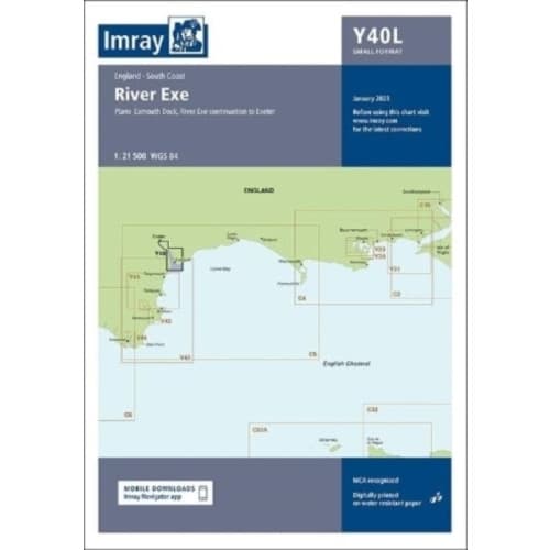 Imray Chart Y40 Laminated