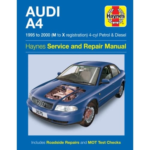Audi A4 Petrol & Diesel (95 - 00) Haynes Repair Manual (häftad, eng)