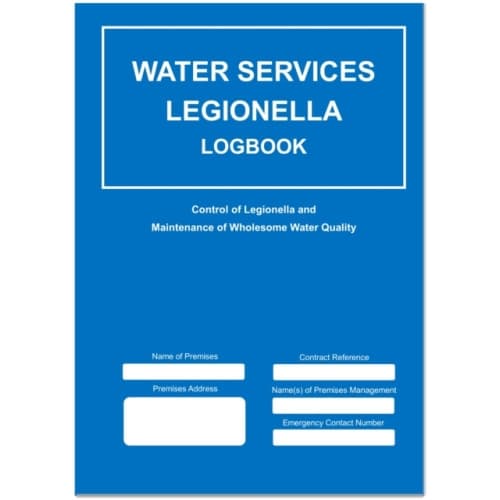Water Services, Legionella Logbook (häftad, eng)