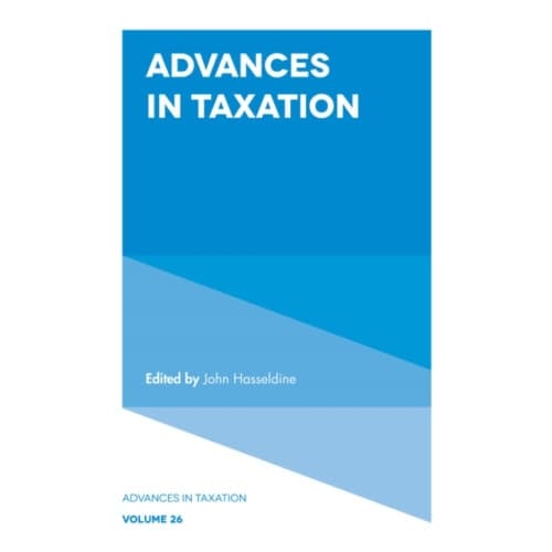 Advances in Taxation (inbunden, eng)