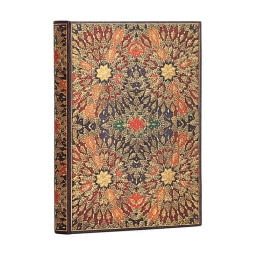 Fire Flowers Unlined Hardcover Journal (inbunden, eng)