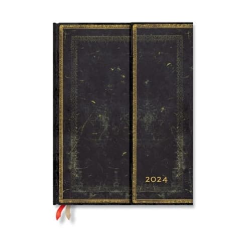 Arabica (Old Leather Collection) Ultra Verso 12-month Dayplanner 2024 (inbunden, eng)