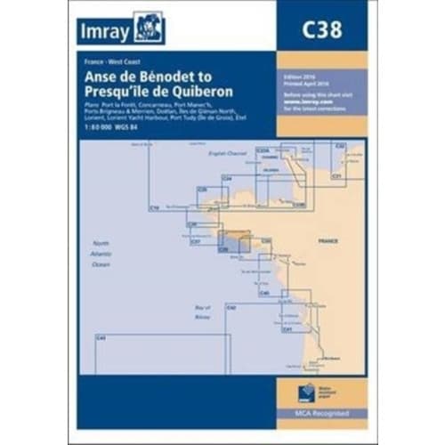 Imray Chart C38 (häftad, eng)