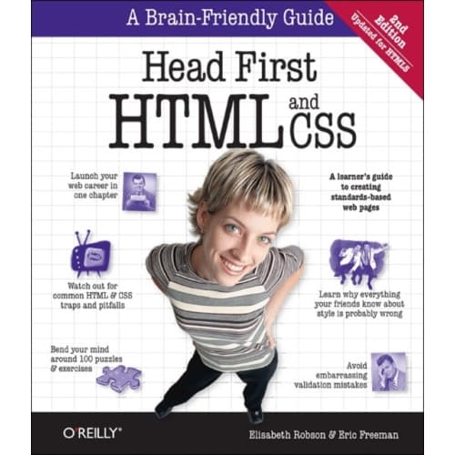 Head First HTML and CSS (häftad, eng)