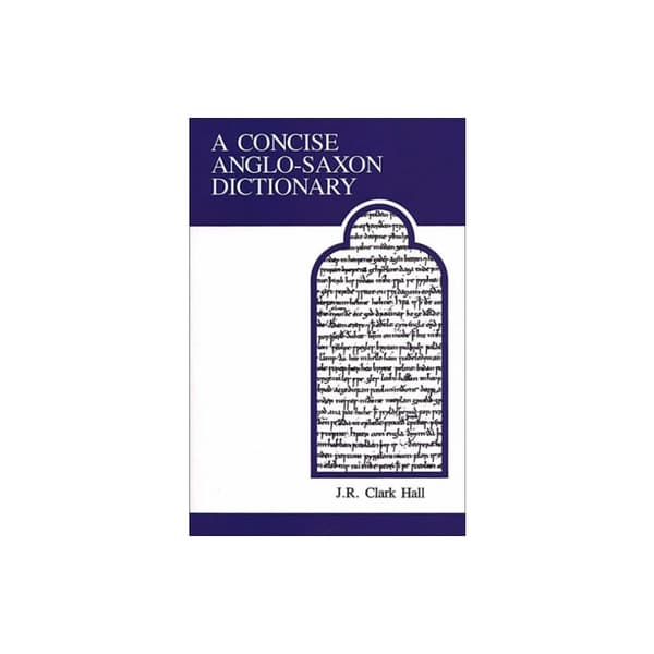 A Concise Anglo-Saxon Dictionary (häftad, eng)