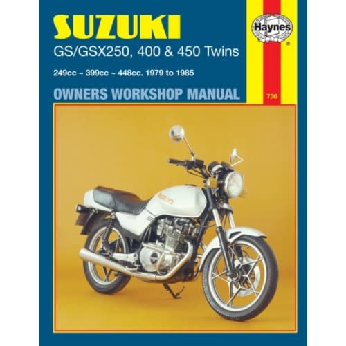 Suzuki GS/GSX250, 400 & 450 Twins (79 - 85) Haynes Repair Manual (häftad, eng)