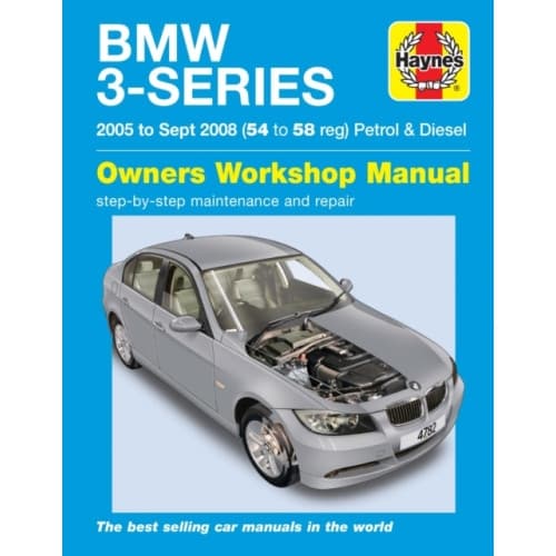 BMW 3-Series Petrol & Diesel (05 - Sept 08) Haynes Repair Manual (häftad, eng)