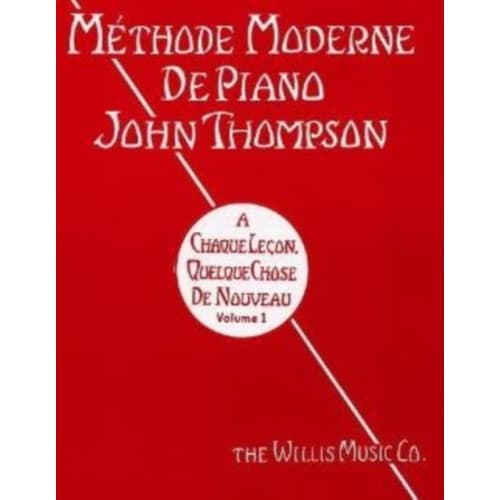 MTHODE MODERNE DE PIANO JOHN THOMPSON VO (häftad, eng)