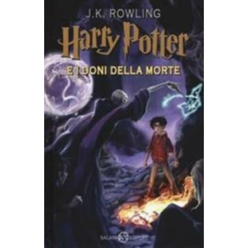 HARRY POTTER E IL DONE DELLA MORTE VOL 7 (inbunden, eng)