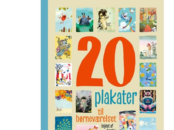 20 plakater til børneværelset | Språk: Dansk