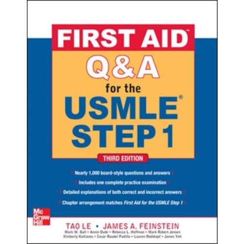 First Aid Q&A for the USMLE Step 1, Third Edition (häftad, eng)
