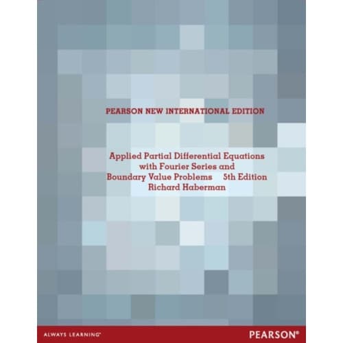 Applied Partial Differential Equations with Fourier Series and Boundary Value Problems (häftad, eng)