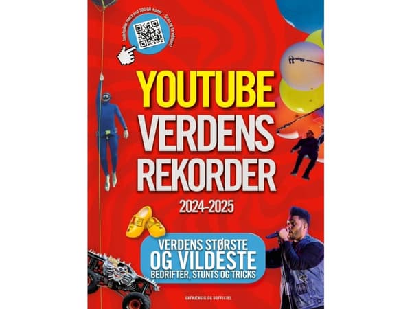 YouTube Världsrekord 2024 | Adrian Besley | Språk: Danska