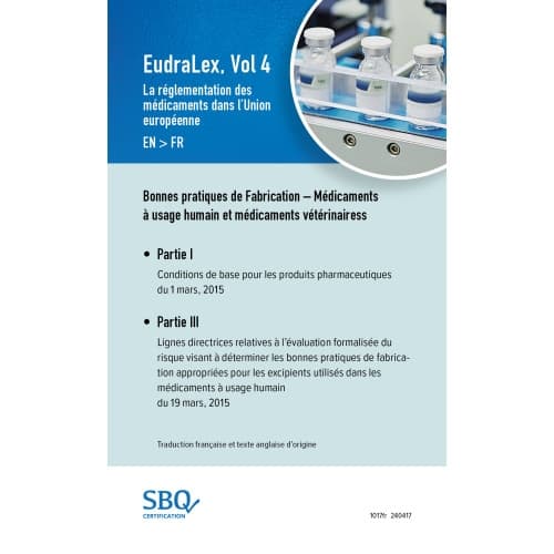 EU GMP Guide Part I EN/FR (bok, spiral)