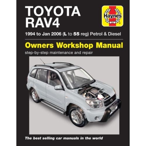Toyota RAV4 Petrol & Diesel (94 - Jan 06) L to 55 (häftad, eng)