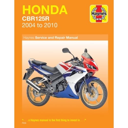 Honda CBR125R (04 - 10) (häftad, eng)