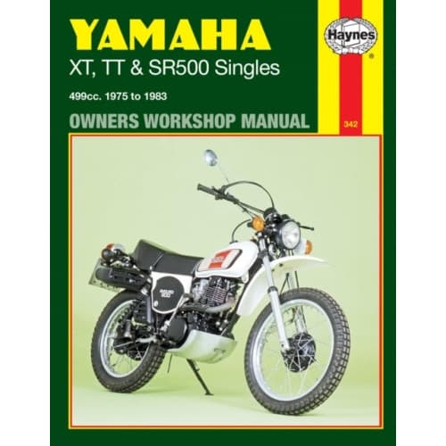 Yamaha XT, TT & SR500 Singles (75 - 83) Haynes Repair Manual (häftad, eng)