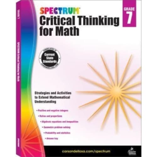 Spectrum Critical Thinking for Math Gr 7 (häftad, eng)
