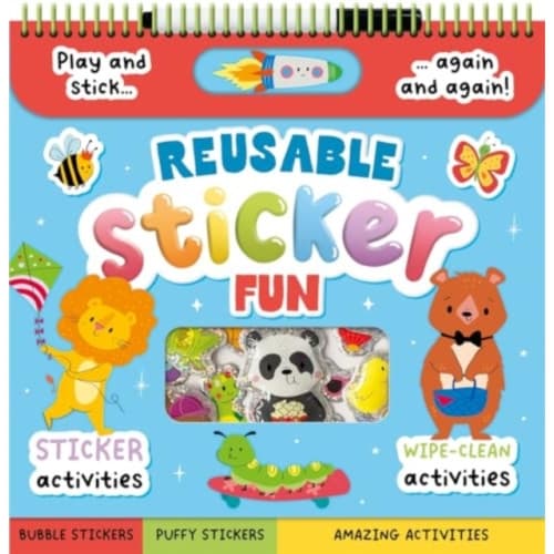 Reusable Sticker Fun (häftad, eng)