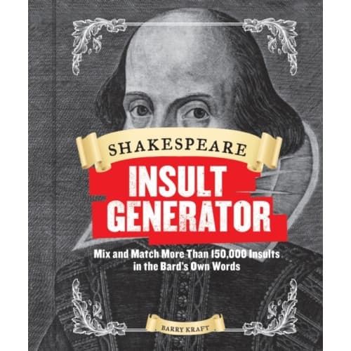 Shakespeare Insult Generator (inbunden, eng)