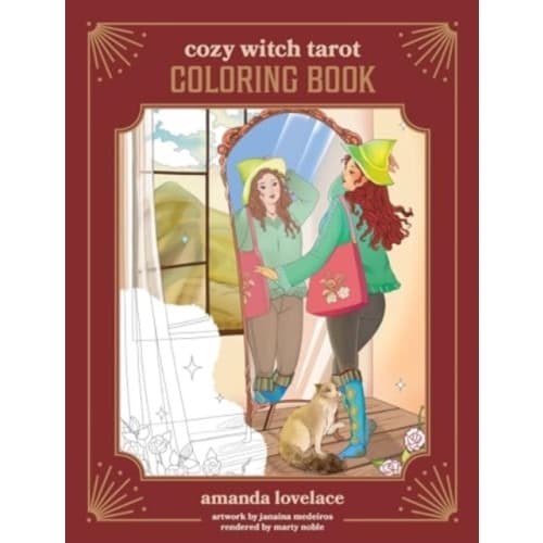Cozy Witch Tarot Coloring Book (häftad, eng)