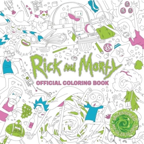 Rick and Morty Official Coloring Book (häftad, eng)