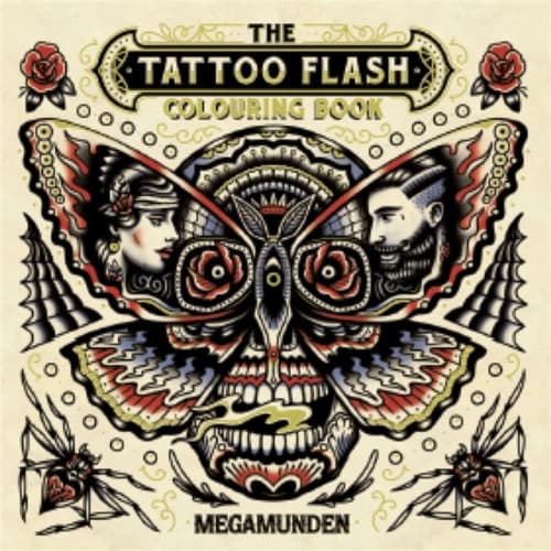 The Tattoo Flash Colouring Book (häftad, eng)
