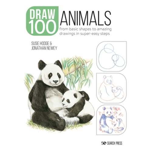 Draw 100: Animals (häftad, eng)