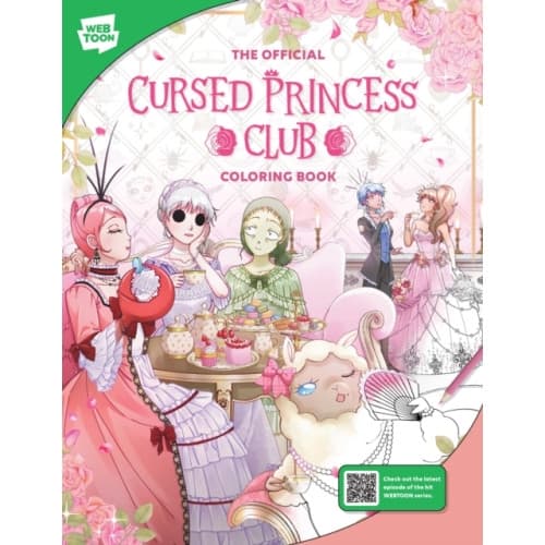 The Official Cursed Princess Club Coloring Book (häftad, eng)