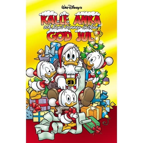 Kalle Anka och hans vänner önskar God jul 2024 (bok, kartonnage)