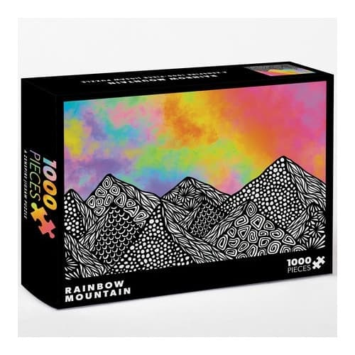 Rainbow Mountain : A Zenspire 1000-Piece Puzzle for Adults (bok, eng)
