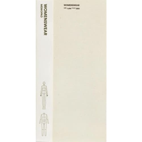 Fashionary Womenswear Memopad (häftad, eng)