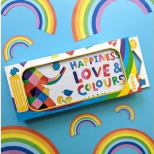 First Stationery Tin Set - Elmer