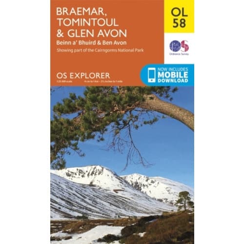 Braemar, Tomintoul & Glen Avon, Beinn a' Bhuird & Ben Avon