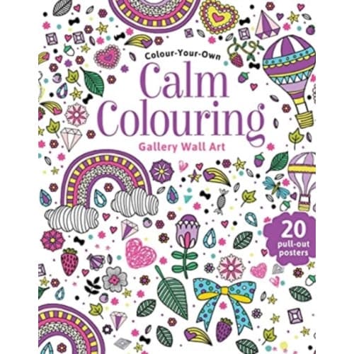 Wall Art - Calm Colouring (häftad, eng)