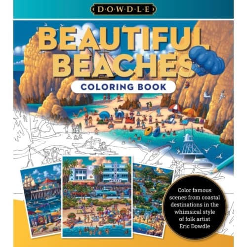 Eric Dowdle Coloring Book: Beautiful Beaches (häftad, eng)