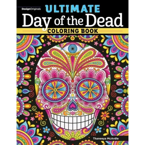Ultimate Day of the Dead Coloring Book (häftad, eng)