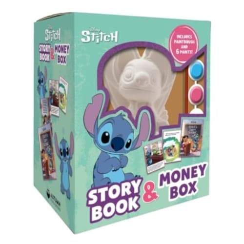Disney Stitch: Story Book & Money Box (häftad, eng)
