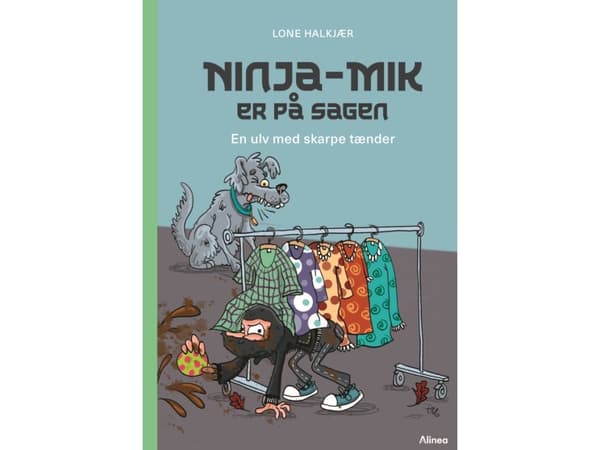 Ninja-Mik på fallet - En varg med vassa tänder, Grøn Læseklub | Lone Halkjær | Språk: Danska