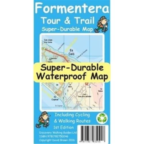Formentera Tour and Trail Super Durable Map