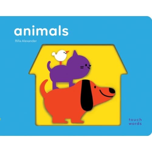 TouchWords: Animals (inbunden, eng)